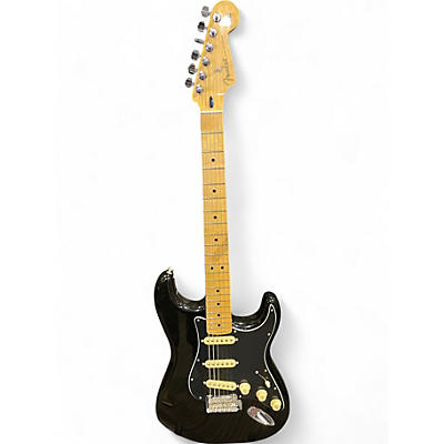 Used Fender Player Stratocaster Black Solid Body Electric Guitar