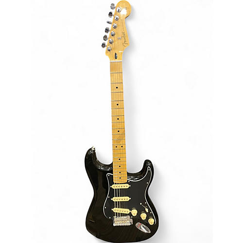 Used Fender Player Stratocaster Black Solid Body Electric Guitar Black