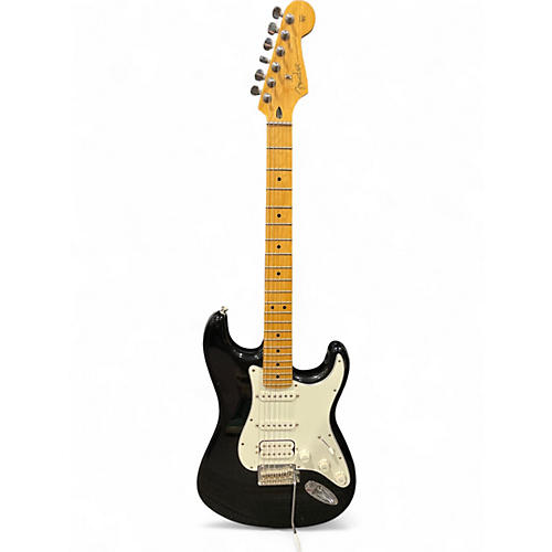 Used Fender Player Stratocaster Black Solid Body Electric Guitar Black