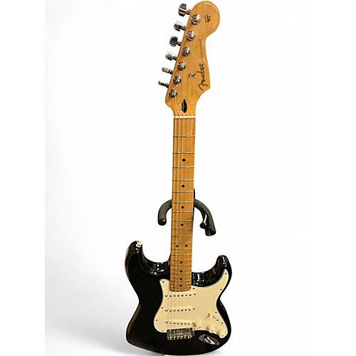 Used Fender Player Stratocaster Black Solid Body Electric Guitar Black
