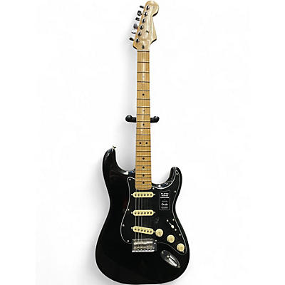 Used Fender Player Stratocaster Black Solid Body Electric Guitar