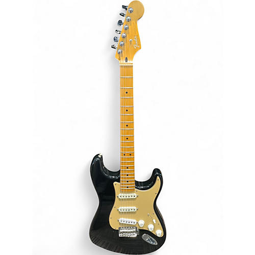 Used Fender Player Stratocaster Black Solid Body Electric Guitar Black