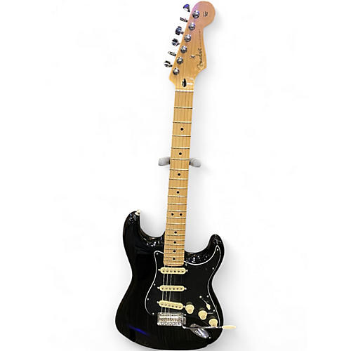 Used Fender Player Stratocaster Black Solid Body Electric Guitar Black
