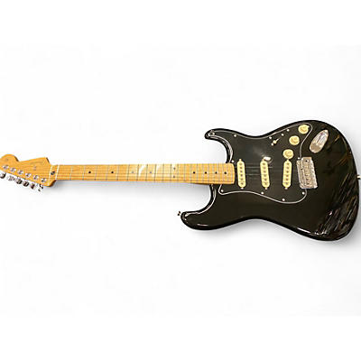 Used Fender Player Stratocaster Black Solid Body Electric Guitar