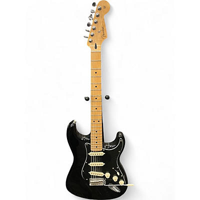 Used Fender Player Stratocaster Black Solid Body Electric Guitar