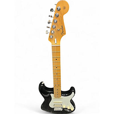 Used Fender Player Stratocaster Black Solid Body Electric Guitar
