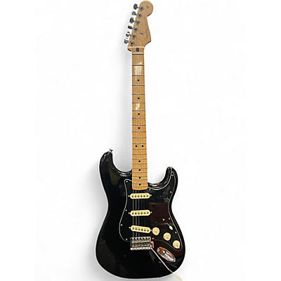 Used Fender Player Stratocaster Black Solid Body Electric Guitar