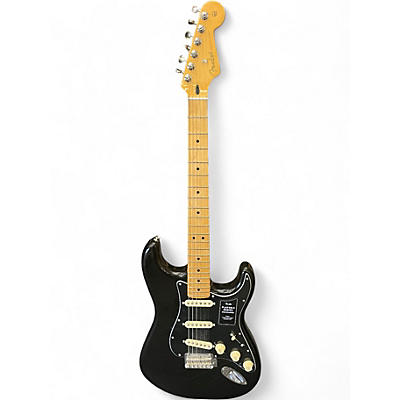 Used Fender Player Stratocaster Black Solid Body Electric Guitar