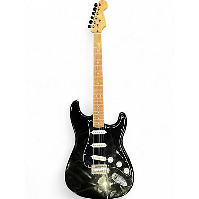 Used Fender Player Stratocaster Black Solid Body Electric Guitar