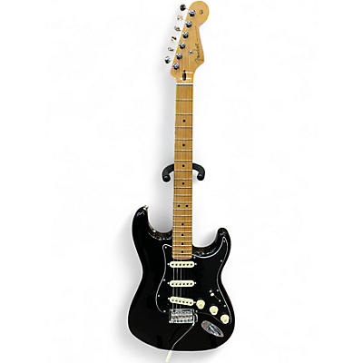 Used Fender Player Stratocaster Black Solid Body Electric Guitar
