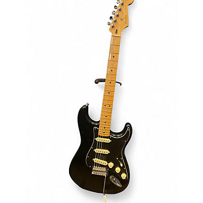 Used Fender Player Stratocaster Black Solid Body Electric Guitar