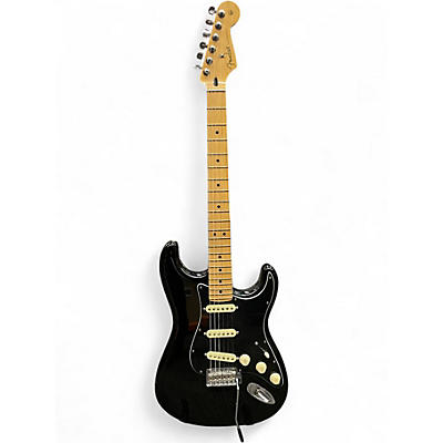 Used Fender Player Stratocaster Black Solid Body Electric Guitar