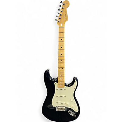 Used Fender Player Stratocaster Black Solid Body Electric Guitar
