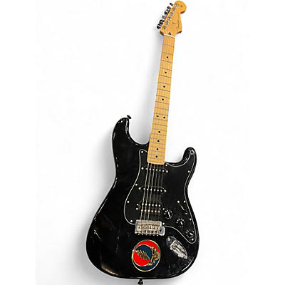 Used Fender Player Stratocaster Black Solid Body Electric Guitar