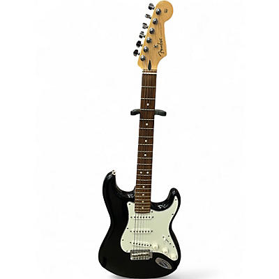 Used Fender Player Stratocaster Black Solid Body Electric Guitar