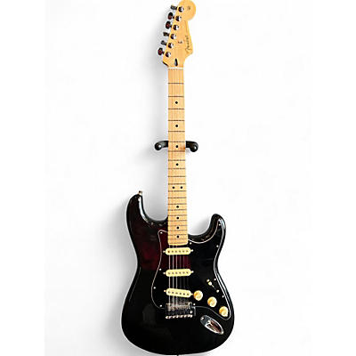 Used Fender Player Stratocaster Black Solid Body Electric Guitar