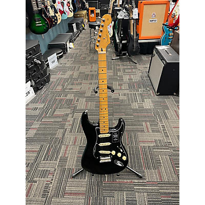 Used Fender Player Stratocaster Black Solid Body Electric Guitar
