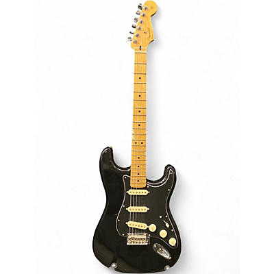 Used Fender Player Stratocaster Black Solid Body Electric Guitar