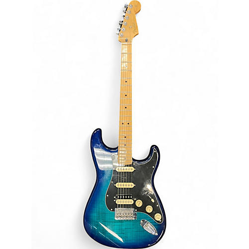 Used Fender Player Stratocaster Blue Burst Solid Body Electric Guitar Blue Burst