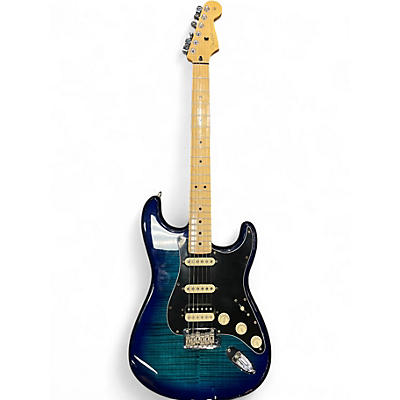 Used Fender Player Stratocaster Blue Burst Solid Body Electric Guitar