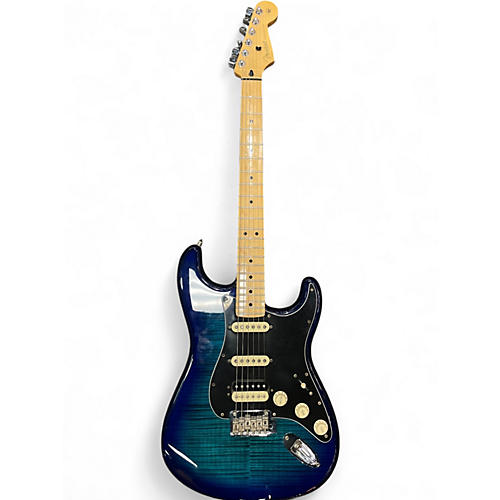 Used Fender Player Stratocaster Blue Burst Solid Body Electric Guitar Blue Burst