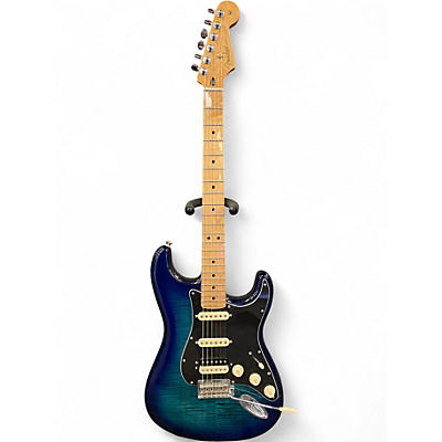 Used Fender Player Stratocaster Blue Burst Solid Body Electric Guitar