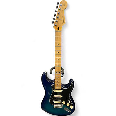 Used Fender Player Stratocaster Blue Burst Solid Body Electric Guitar
