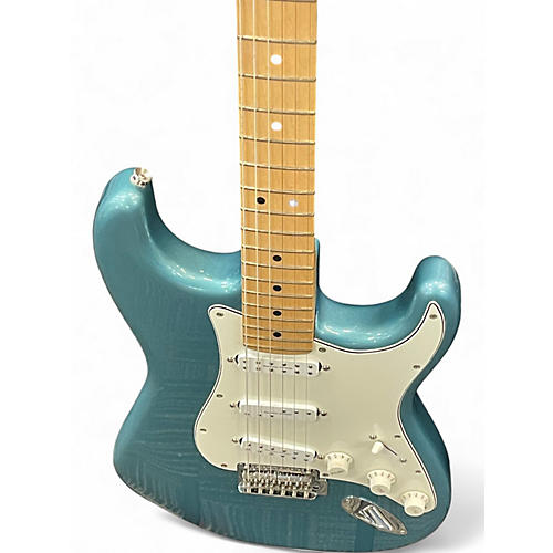Used Fender Player Stratocaster Blue Solid Body Electric Guitar Blue
