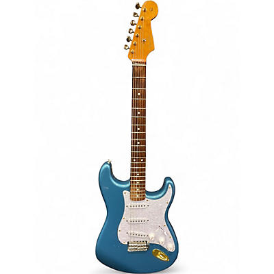 Used Fender Player Stratocaster Blue Solid Body Electric Guitar