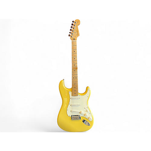 Fender Used Fender Player Stratocaster Butter Popcorn Yellow Solid Body Electric Guitar Butter Popcorn Yellow