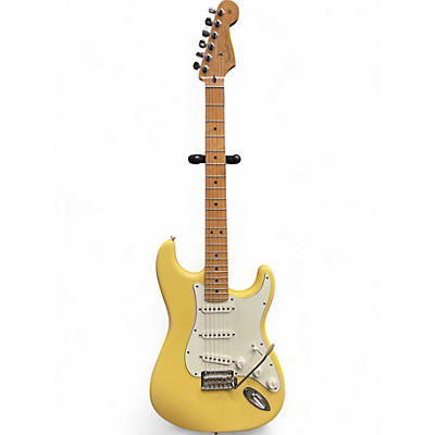 Used Fender Player Stratocaster Buttercream Solid Body Electric Guitar