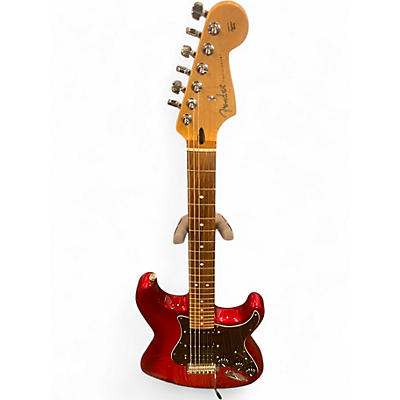 Used Fender Player Stratocaster Candy Apple Red Solid Body Electric Guitar