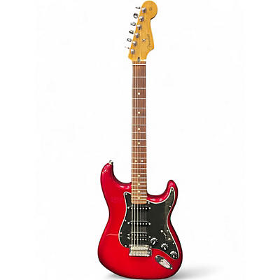 Used Fender Player Stratocaster Candy Red Burst Solid Body Electric Guitar