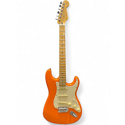 Used Fender Player Stratocaster Capri Orange Solid Body Electric Guitar