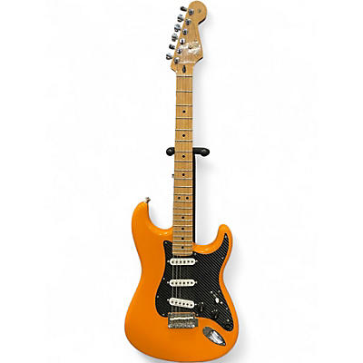 Used Fender Player Stratocaster Capri Orange Solid Body Electric Guitar