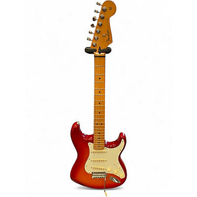 Used Fender Player Stratocaster Cherry Sunburst Solid Body Electric Guitar