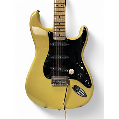 Used Fender Player Stratocaster Cream Solid Body Electric Guitar