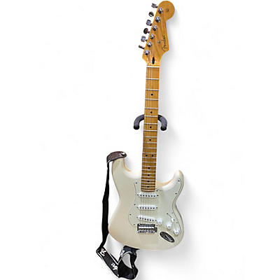 Used Fender Player Stratocaster Cream Solid Body Electric Guitar
