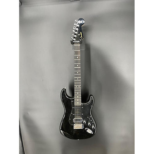 Fender Used Fender Player Stratocaster Ebony Black Solid Body Electric Guitar Black