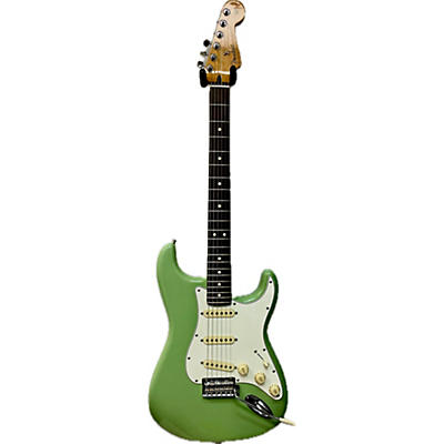 Fender Used Fender Player Stratocaster Green Solid Body Electric Guitar