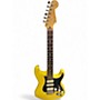 Used Fender Player Stratocaster HSH Black and Yellow Solid Body Electric Guitar Black and Yellow