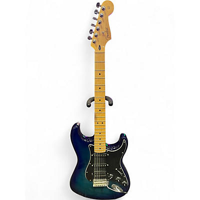 Used Fender Player Stratocaster HSH Blue Burst Solid Body Electric Guitar