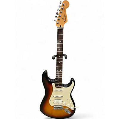 Used Fender Player Stratocaster HSS 2 Tone Sunburst Solid Body Electric Guitar