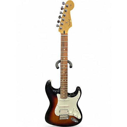 Used Fender Player Stratocaster HSS 3 Tone Sunburst Solid Body Electric Guitar 3 Tone Sunburst