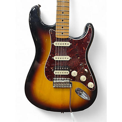 Used Fender Player Stratocaster HSS 3 Tone Sunburst Solid Body Electric Guitar