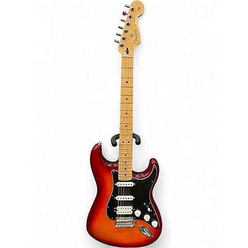 Used Fender Player Stratocaster HSS AGED CHERRY BURST Solid Body Electric Guitar AGED CHERRY BURST