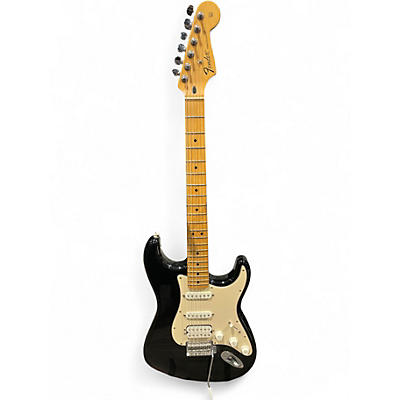 Used Fender Player Stratocaster HSS Black Solid Body Electric Guitar