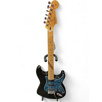 Used Fender Player Stratocaster HSS Black Solid Body Electric Guitar