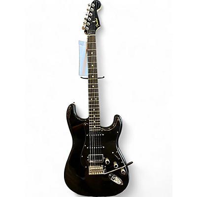 Fender Used Fender Player Stratocaster HSS Blackout Limited Edition Black Gloss Solid Body Electric Guitar