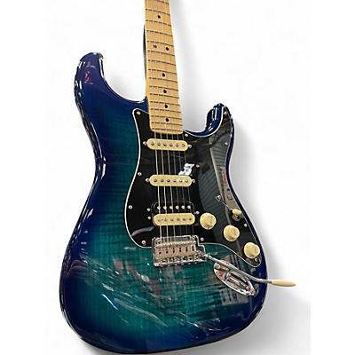 Used Fender Player Stratocaster HSS Blue Burst Solid Body Electric Guitar